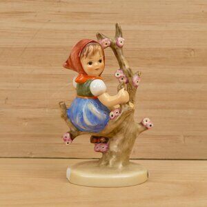 Vintage GOEBEL M J Hummel "Apple Tree Girl" Porcelain Figurine, Made in Germany